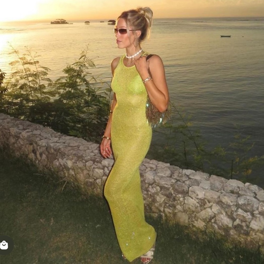 Shop LunaB Eclipse maxi dress